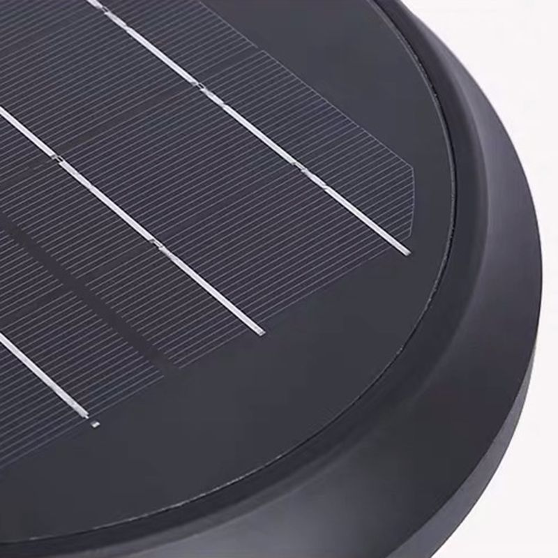 Modern Diamond Shape Solar Energy Pillar Lamp with Plastic Shade for Outdoor