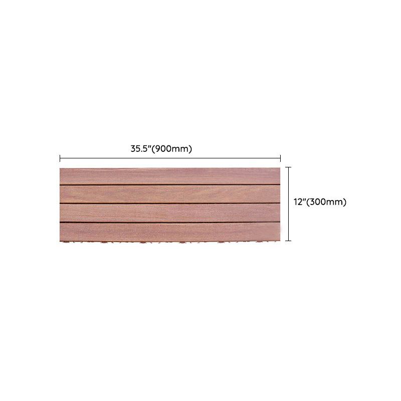 Classical Flooring Tile Solid Color Wood Outdoor Patio Flooring Tiles