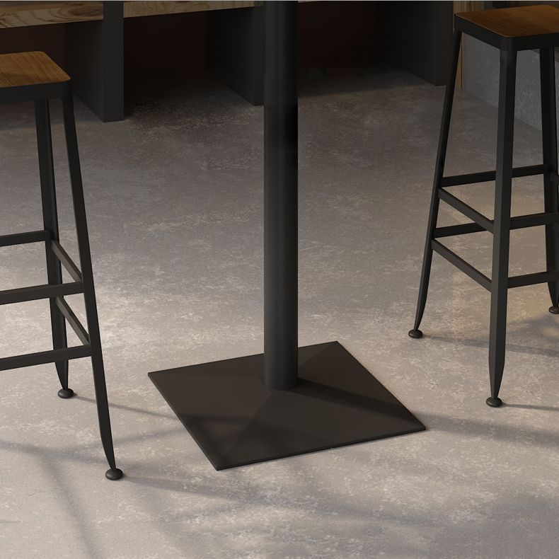 1/2/3/5 Piece Industrial Bar Set Matte Finish Solid Wood Pub Dining Set