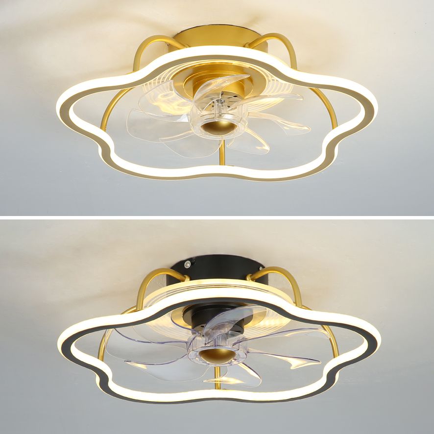 2 Lichter Geometrische Deckenleuchten moderne Metallflush -Montage -Lampe