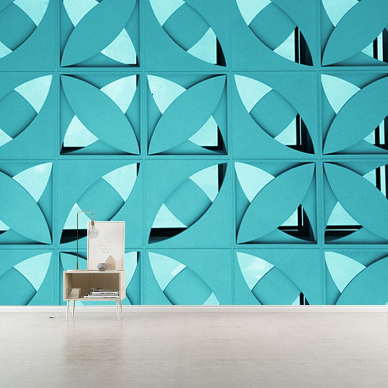Modern Photography Mural Wallpaper Geometry Living Room Wall Mural