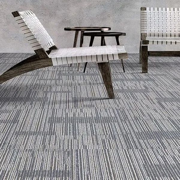 Carpet Tile Fade Resistant Non-Skid Solid Color Self Peel and Stick Carpet Tiles Bedroom