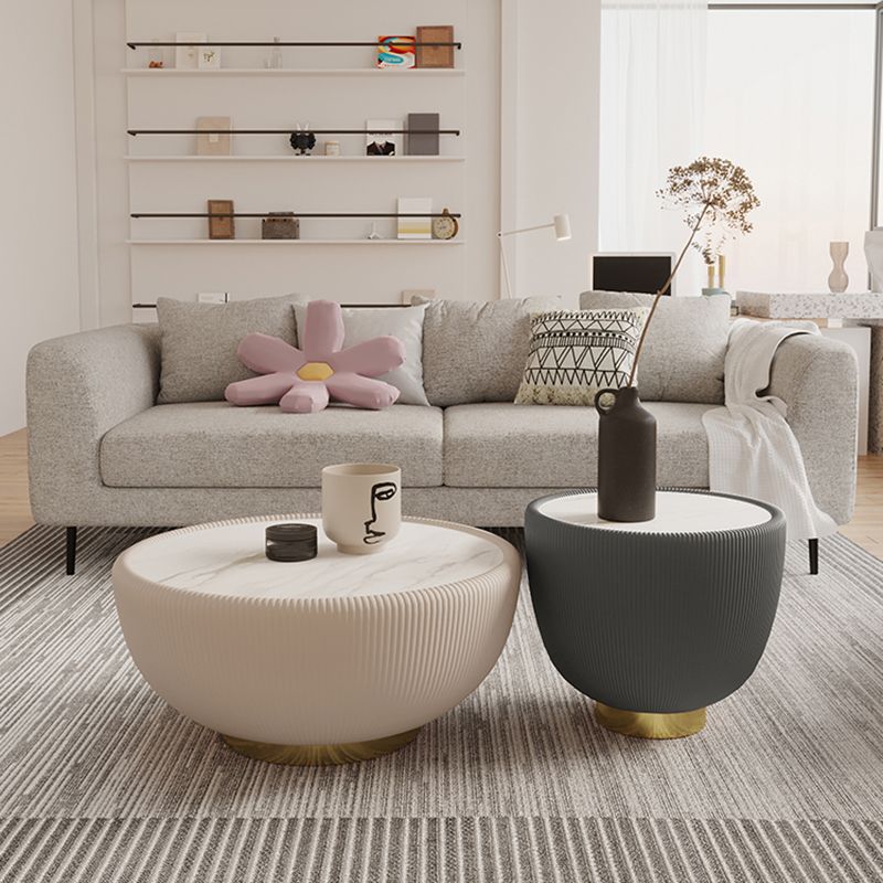 Modern Cotton Square Arm Sofa Pillow Back Settee for Living Room