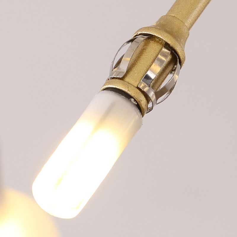 Modern Firefly Island Lighting Metal Multiple-Light Island Pendant Lights