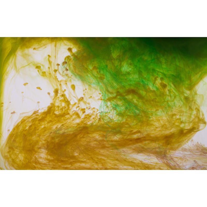 Contemporary Mural with Fusion of Two Inks Pattern Abstract Wall Art for Home Decor