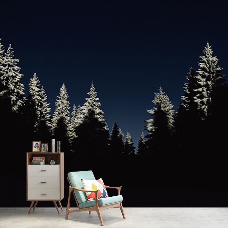 Environmental Wall Mural Wallpaper Forest Living Room Wall Mural