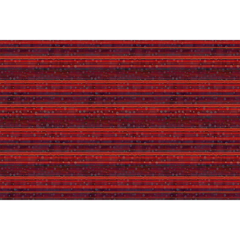 Striped Geometric Illustration Mural Moisture Resistant Wall Decor for House Interior