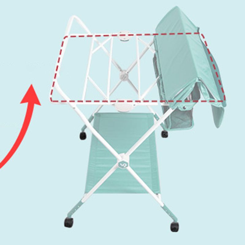 Portable Changing Table Folding Baby Changing Table with Basket