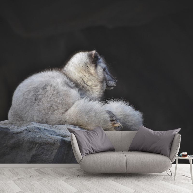Photography Wild Animal Fox Mural Wallpaper Environment Friendly for Living Room