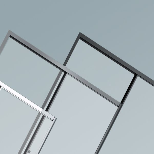 Full Frame Double Sliding Shower Door Tempered Glass Shower Door