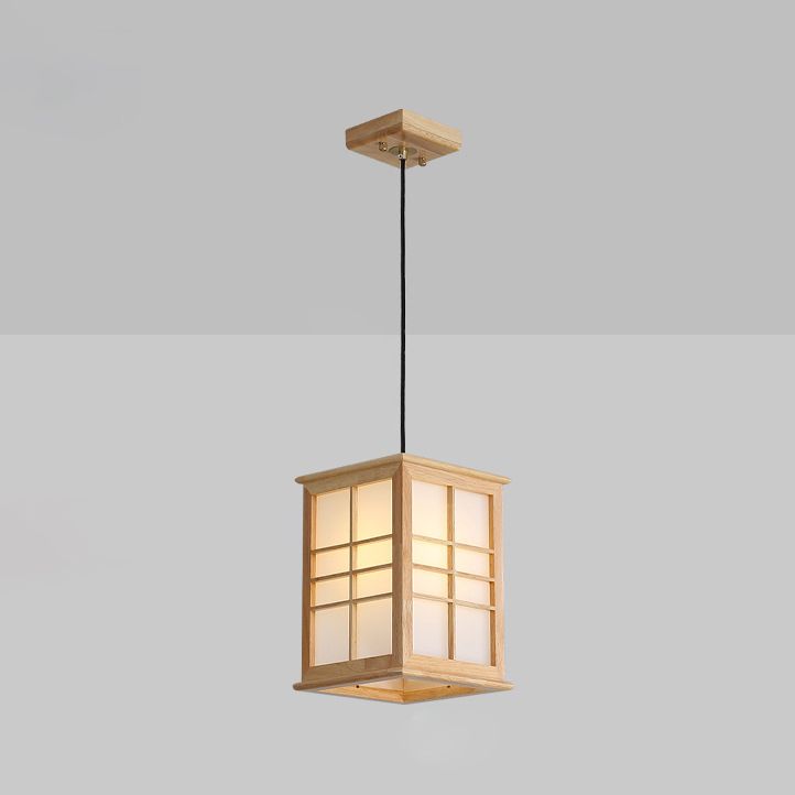 Marco rectangular de madera colgante moderno de simplicidad para sala de estar comedor de baño