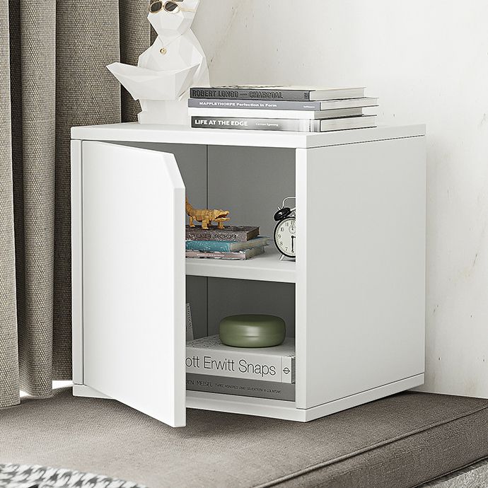 Scandinavian Standard Book Shelf 11.8" W Wood Bookcase for Home