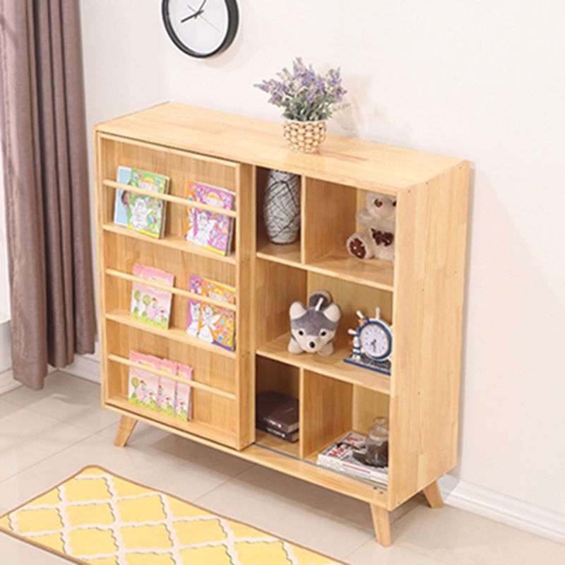 Wooden Standard Bookshelf Modern Bookshelf 47.3" H x 12.6" W