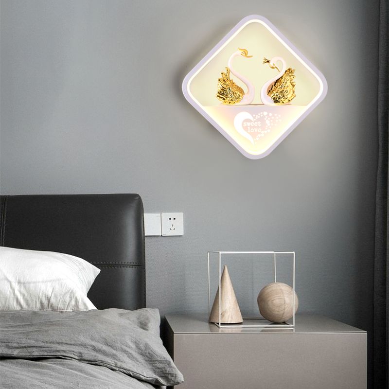 Livrage du salon Murminalisme moderne minimalisme LED MONT ÉCLAINEMENT (sans décoration)