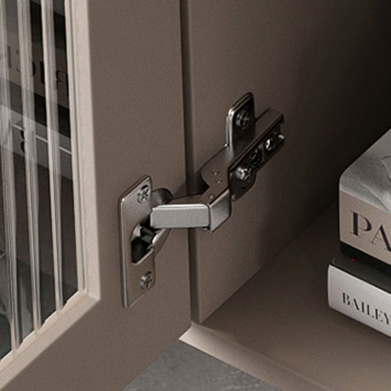 Glam Metal Bookcase Standard Closed Back Bookshelf for Home Office