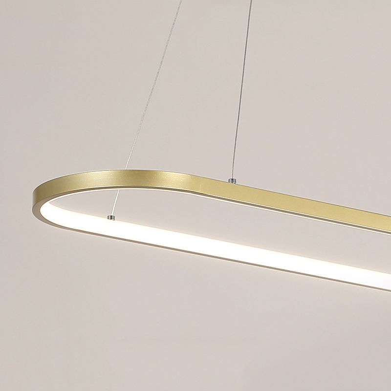 Geometric Island Pendant Lights Modern Chandelier Metal Island Lights 1 Light