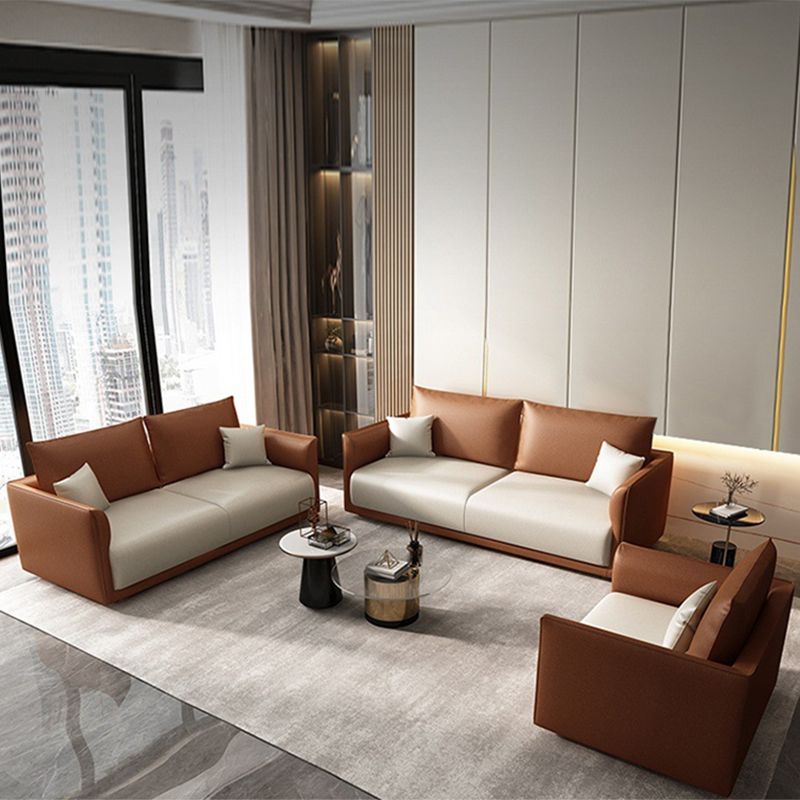 Stationary 2-seater Living Room Tuxedo Arm Standard Cushions Sofa