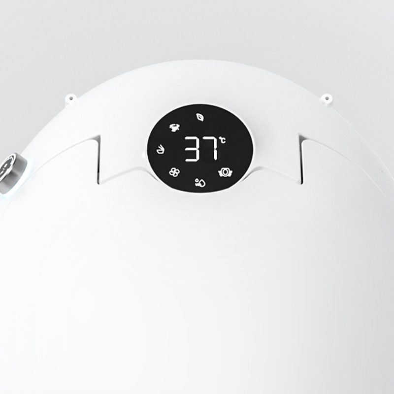 Modern Auto One Piece Toilet Siphon Jet Round Toilet with Sterilization Function