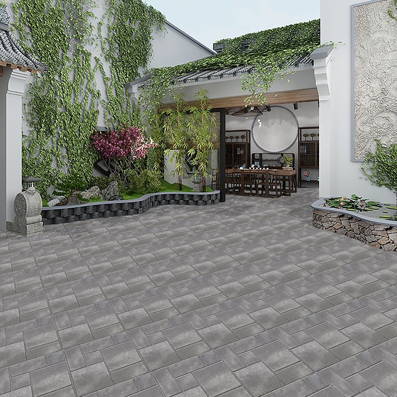 Piastrella per pavimento moderna per esterni Piastrella per pavimento vintage con bordo dritto quadrato