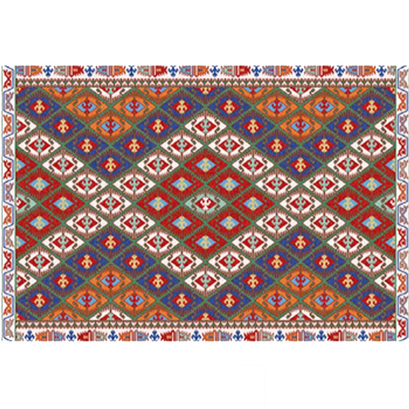 Room Red Room Carpet Bohemian Americana Pattern tapis Polyester Area Area Rapier