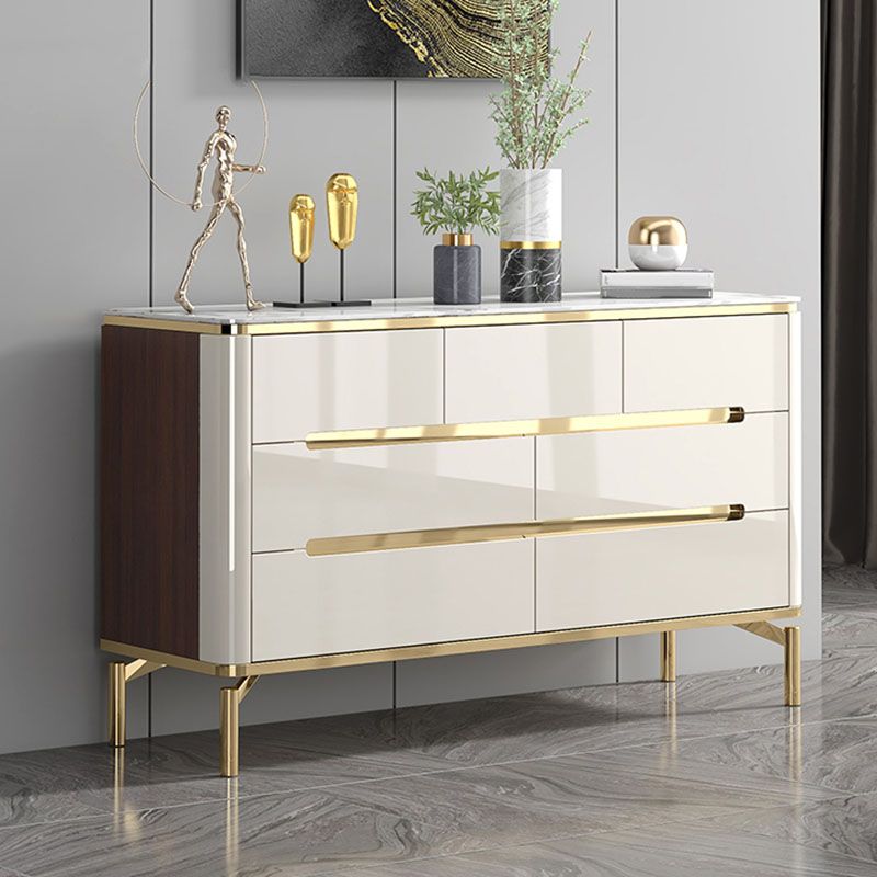 15.75-inch Width Storage Chest Stone Top Storage Chest Dresser for Bedroom