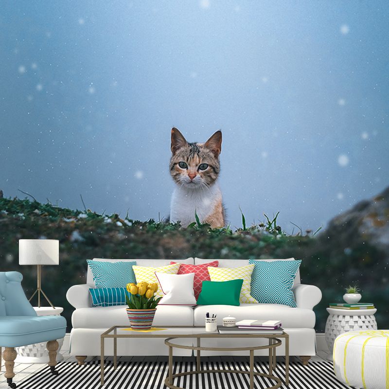 Modern Photography Mural Wallpaper Animals Living Room Wall Mural