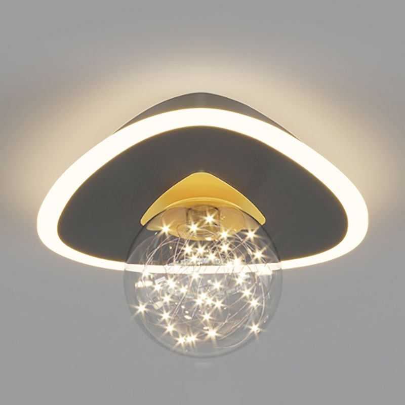 Lampe encastrée moderne à 2 têtes, plafonnier LED Gypsophila pour chambre à coucher