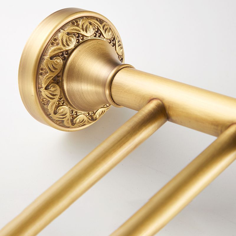 Traditional Brushed Brass Bathroom Accessory As Individual Or As a Set