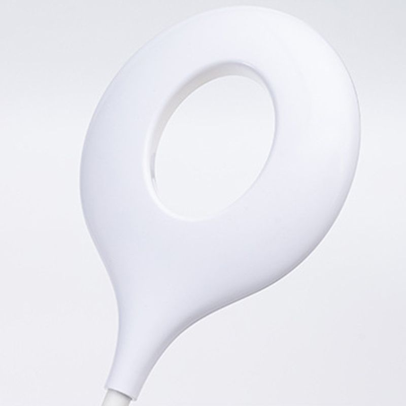 Éclairage de bureau en plastique circulaire LED ÉTUDE BLANC NORC
