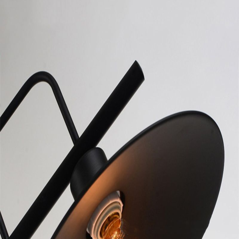 Industrial Vintage Symmetrical Island Pendant Light Wrought Iron Ceiling Light for Commercial Place