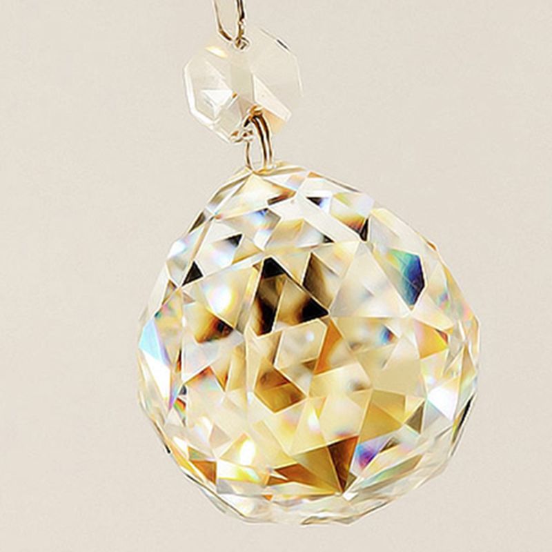 Country Style Foliage Chandelier Metal Suspension Light with Crystal Decor in Gold