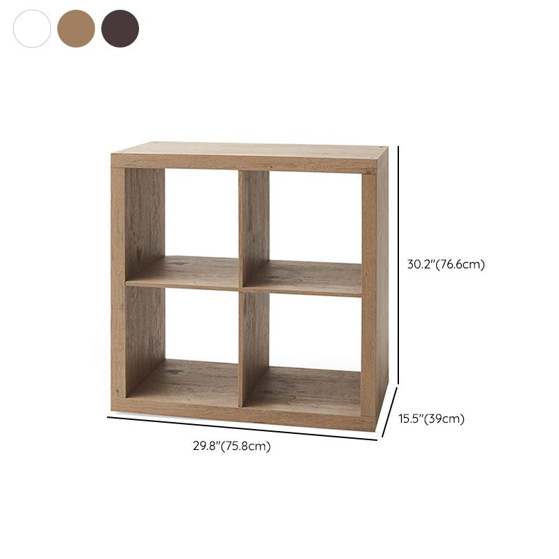Modern Engineered Wood Bookshelf Standard Open Back Bookcase (Drawers not Included)