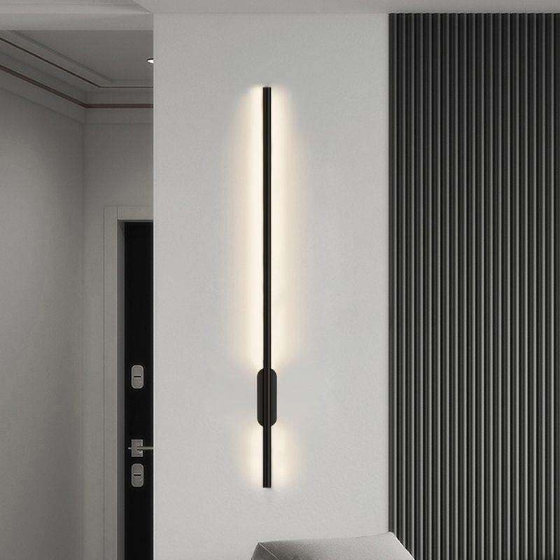 Metal Linear Wall Sconce Lighting Simple LED Wall Mounted Lighting