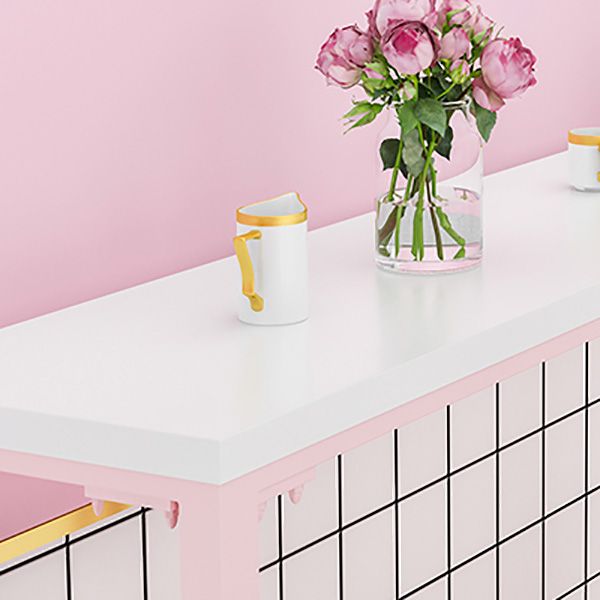 1/2/5 Pieces Table and Stool Set Faux Marble Pub Dining Set for Home