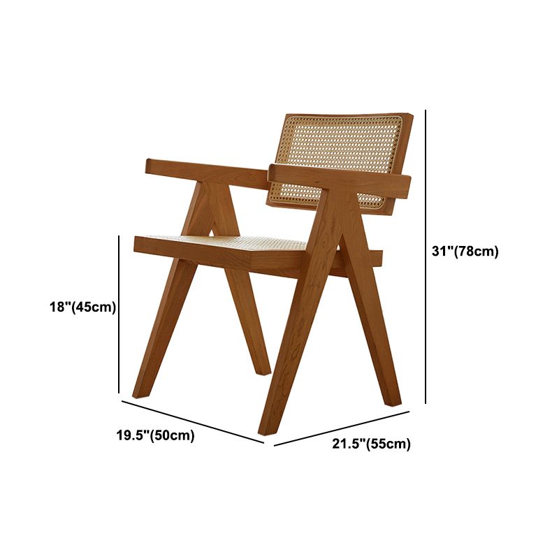 Minimalist Solid Wood Dining Set 1/2/4/5 Pieces Rectangular Dining Furniture Set