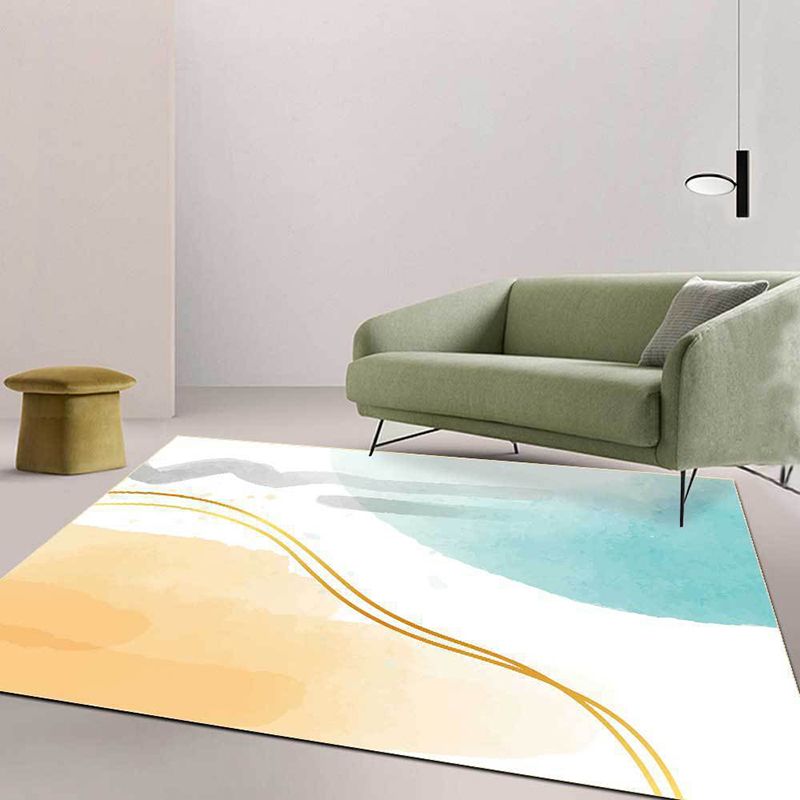 Kleurblokkleed Gebied Tapijt huisdiervriendelijk polyester tapijt voor woonkamer