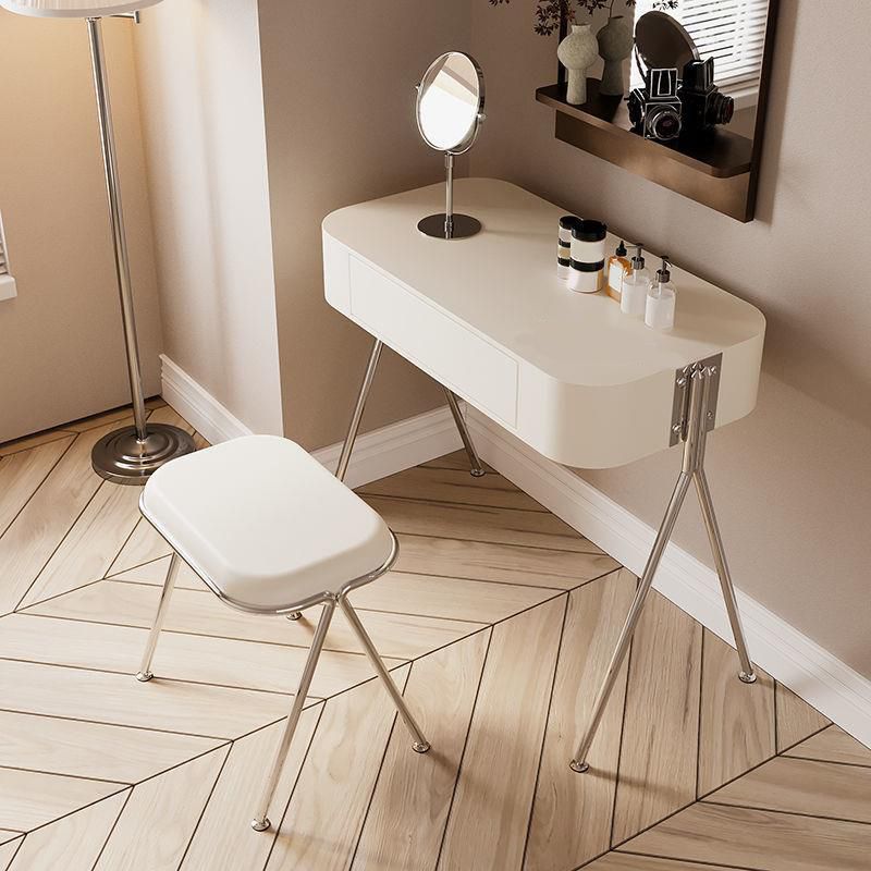 1 Drawers 31.5" Wide Vanity Set with Stool Modern Make-up Vanity