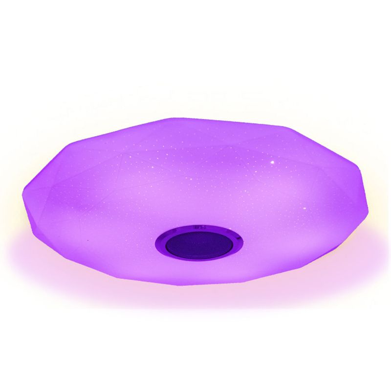 Flush Mount LED Ceiling Light Wireless Mobile Phone Control Bedroom Lighting Fixture