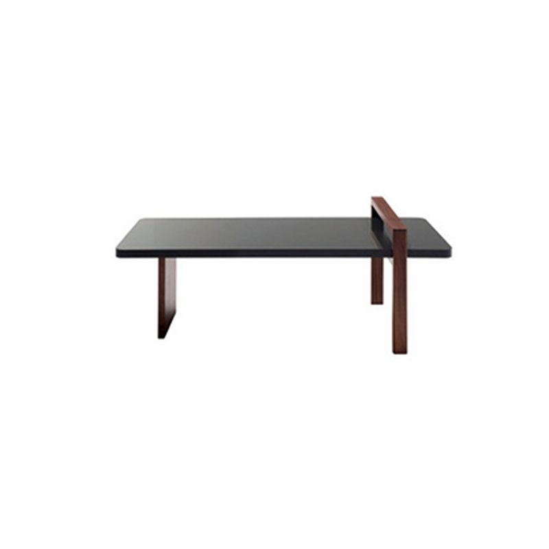 Contemporary Coffee Cocktail Table Solid Wood Coffee End Table