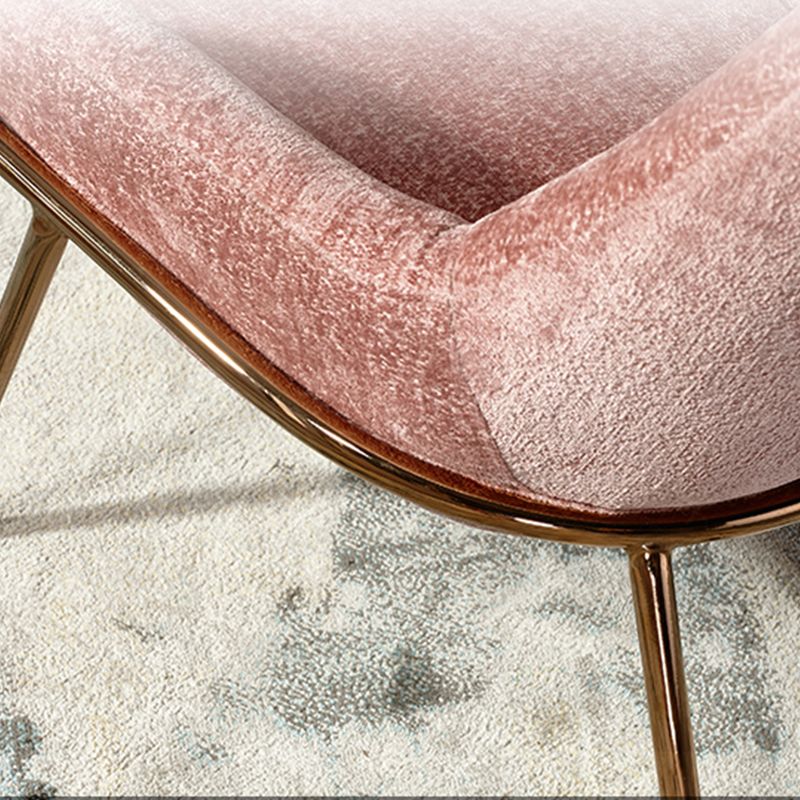 Mid-Century Modern Chenille Lounge Accent Chair for Living Room