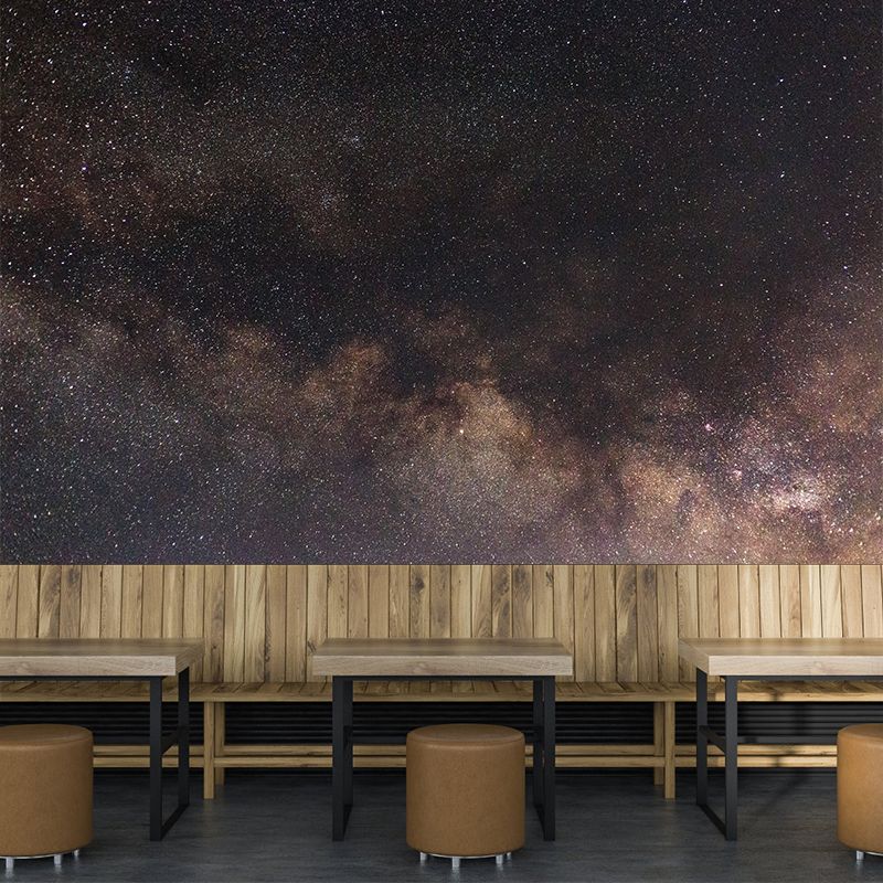 Vast Milky-Way Wall Mural Mildew Resistant Wall Decor Mural Wallpaper for Bedroom