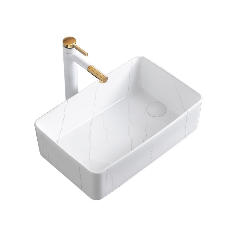 Classic Style Bathroom Sink Stainless Steel Dirt Resistant Bathroom Sink