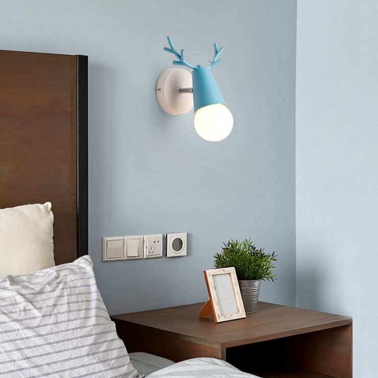 Luz de pared de una sola luz de pared de pared de metal única luz de pared de pared de luz individual