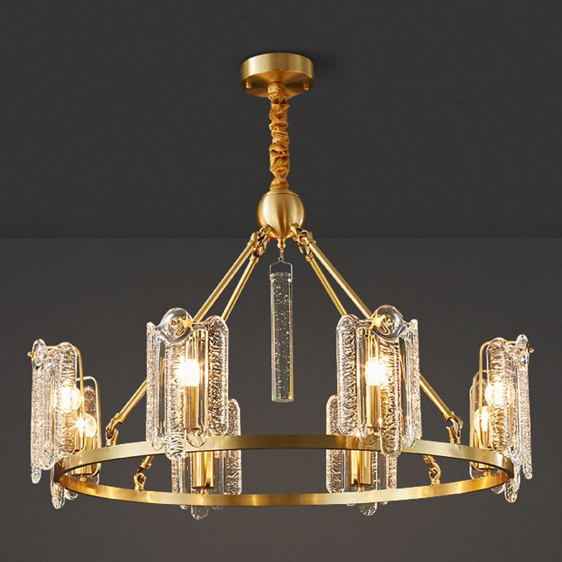 Contemporary Copper Ceiling Pendant Light Metal Hanging Pendant Light for Living Room