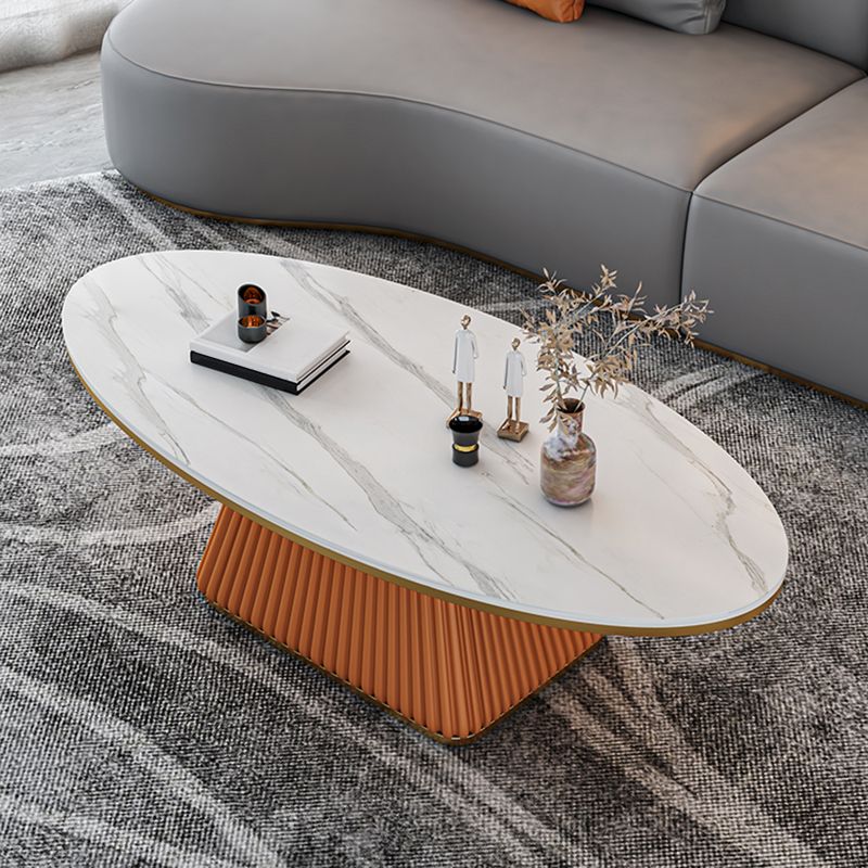 15.74" Tall Pedestal 1 Single Coffee Table Round Cocktail Table