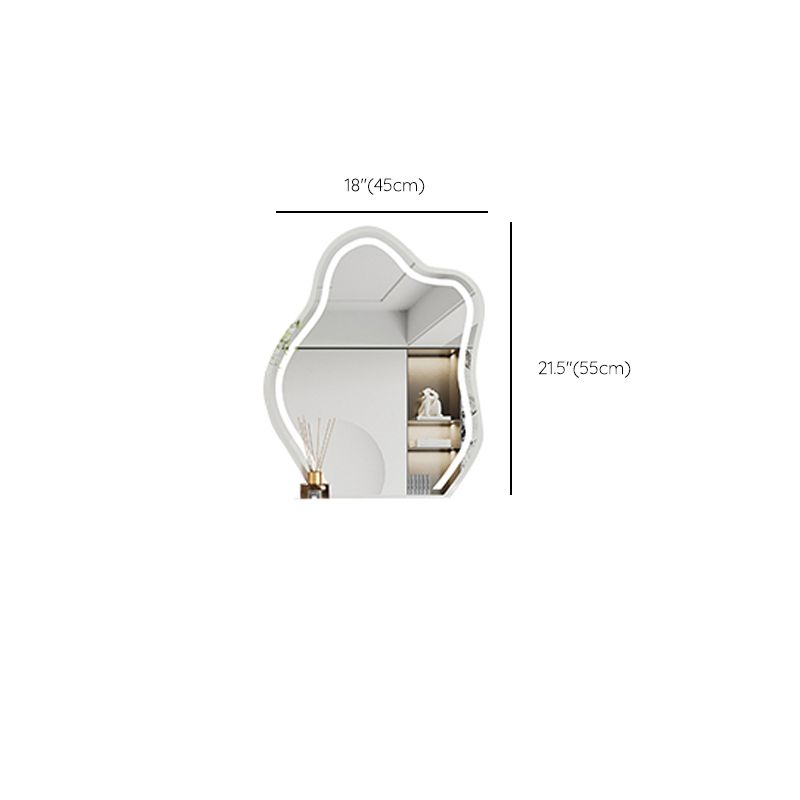 Contemporary Stone White Vanity Desk 5-Drawers Vanity Dressing Table