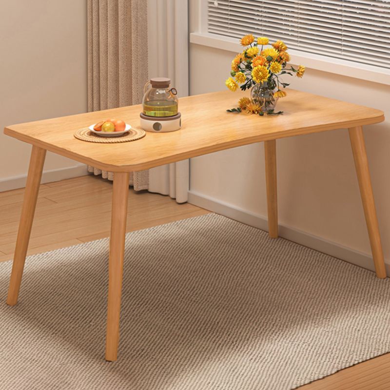 Modern 1/3/5 Pieces Dining Room Table Rectangle Wood Furniture for Home