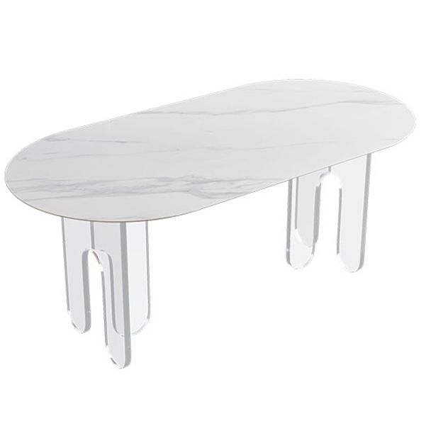 Modern 1/5 Pieces Dining Set Stone Dining Table for Dining Room