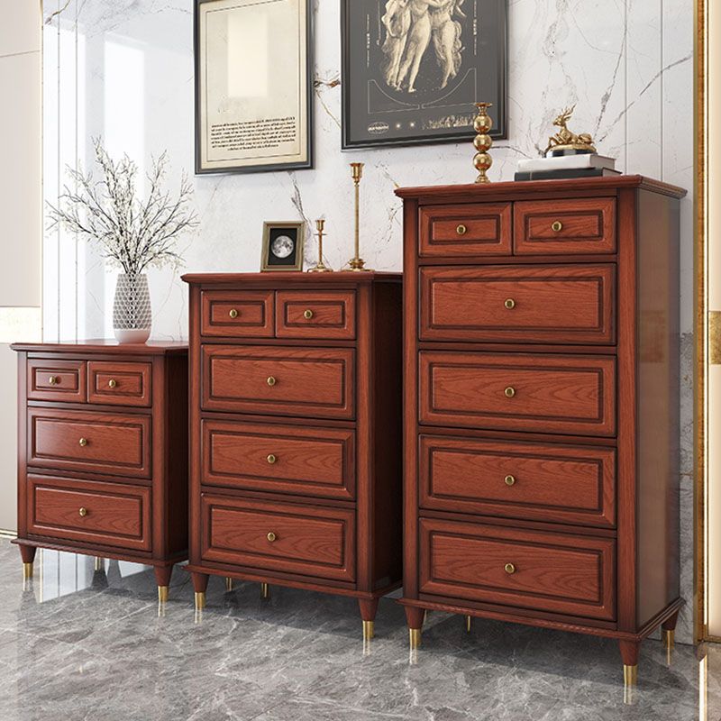 American Traditional Dresser Solid Wood Storage Chest , 16.11" W