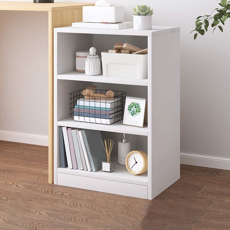 Modern Wooden Night Stand 18.8"/26.7" Tall Nightstand with Shelves